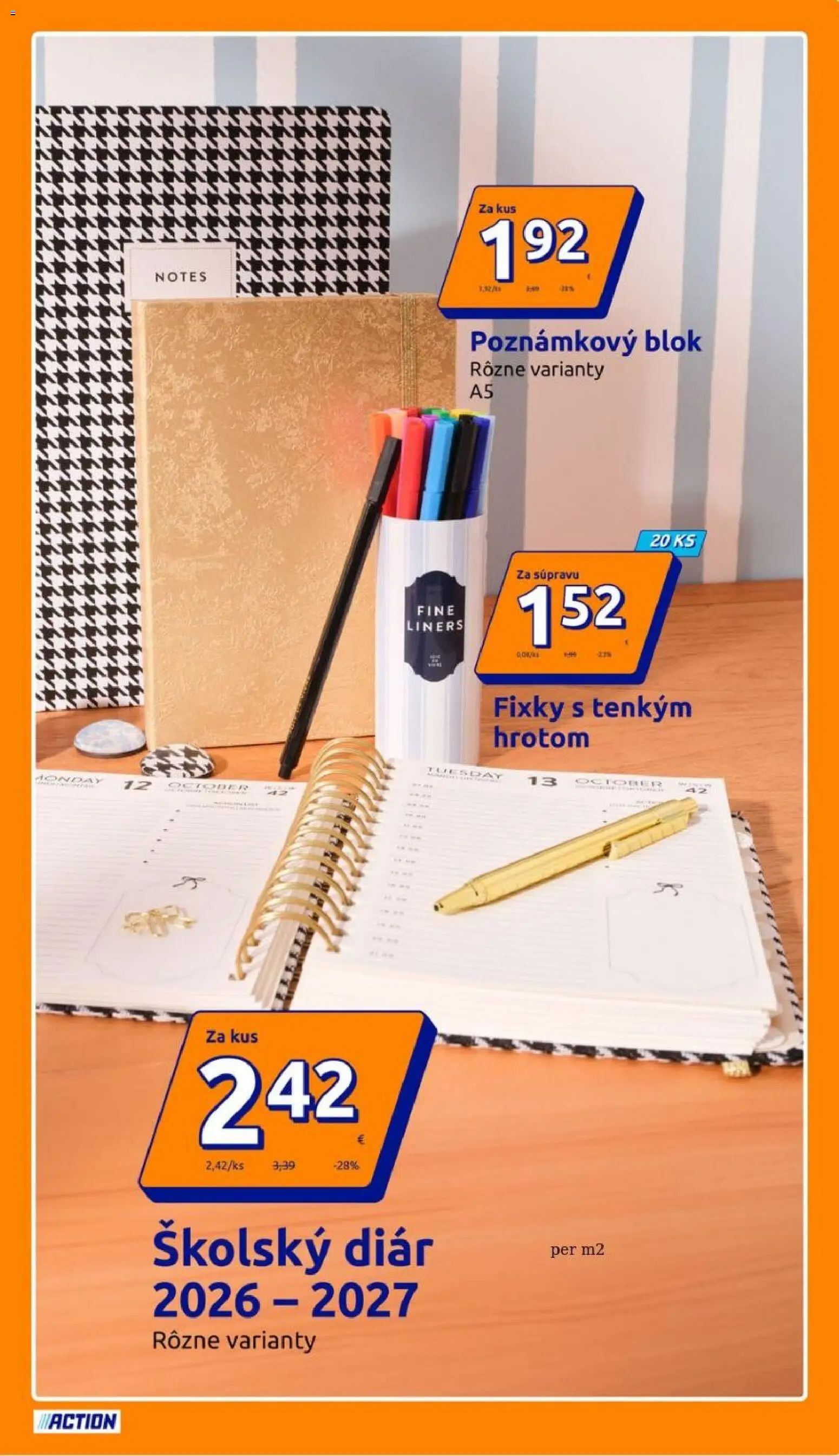 Nové Action akcie – leták je platný od 01.07.2026 | Strana: 5 | Produkty: Fixky
