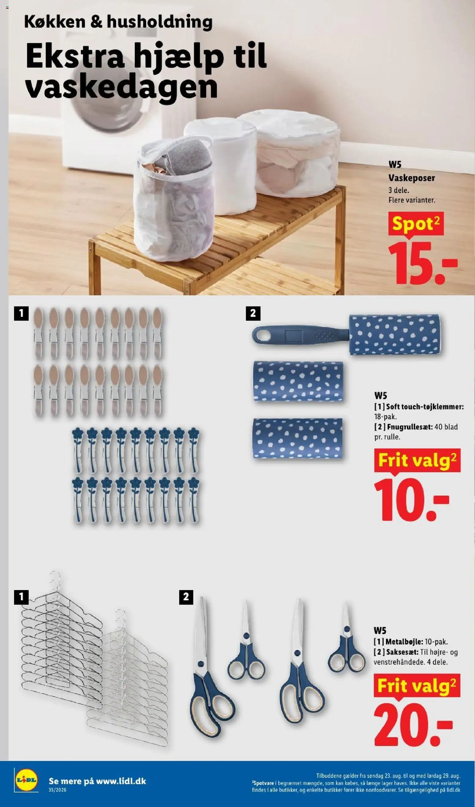 Lidl tilbudsavis – gyldig fra 23/08/2026 | Side: 22 | Produkter: Søm