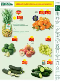 Pré-visualização Recheio folheto válido de 07/07/2026 | Página: 3 | Produtos: Dourada, Curgete, Maça, Abacaxi