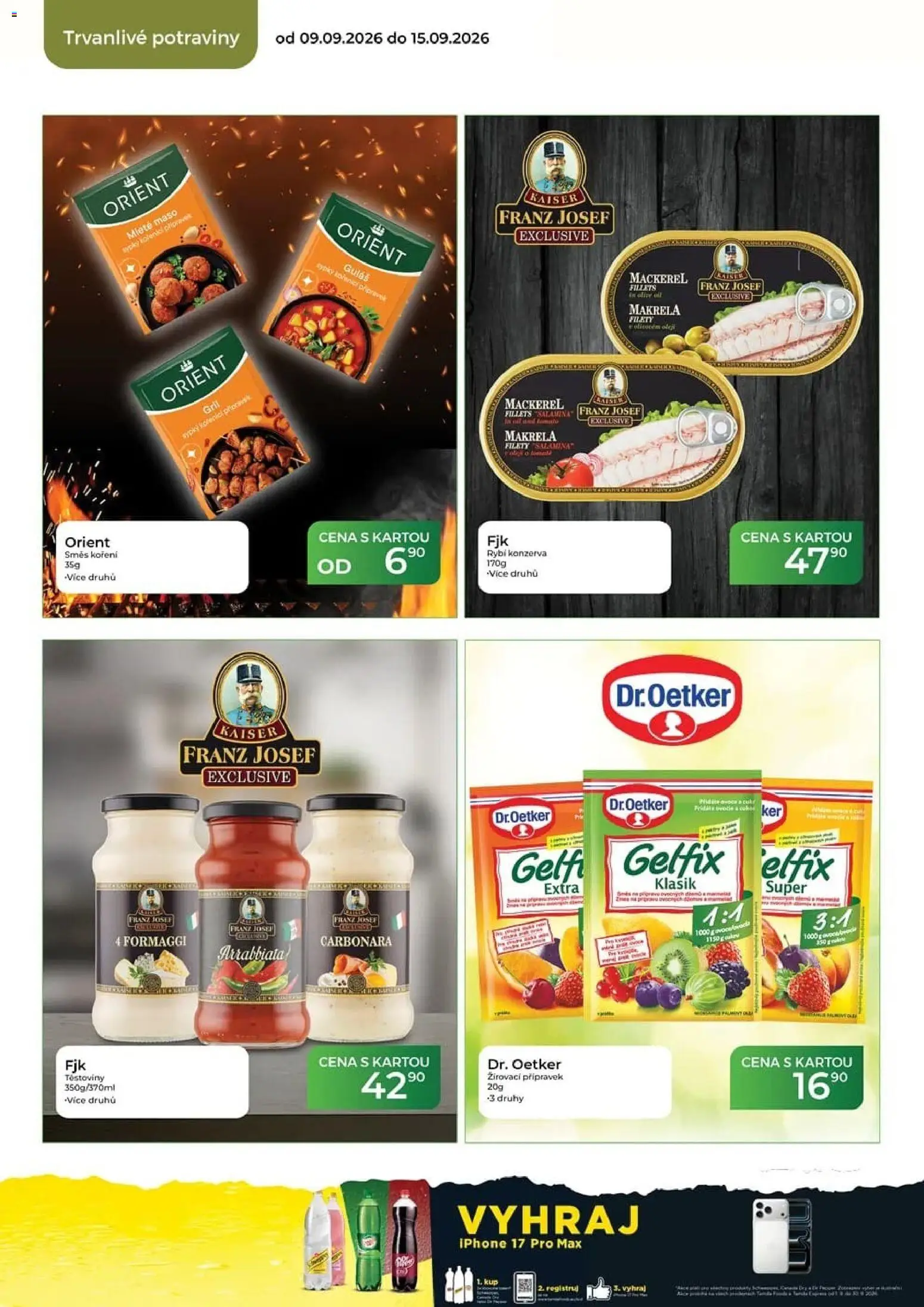 Tamda Foods leták od 16.09.2026 | Strana: 42 | Produkty: Těstoviny, Mleté maso, Potraviny, Maso