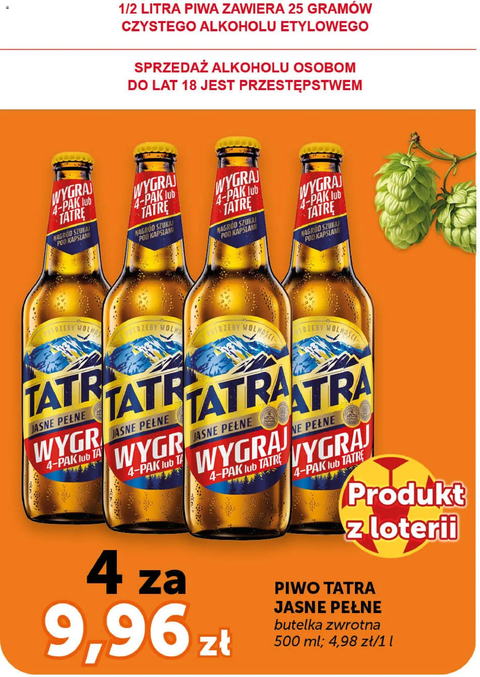 Euro Sklep gazetka - Market od 11.06.2026 | Strona: 4 | Produkty: Piwo