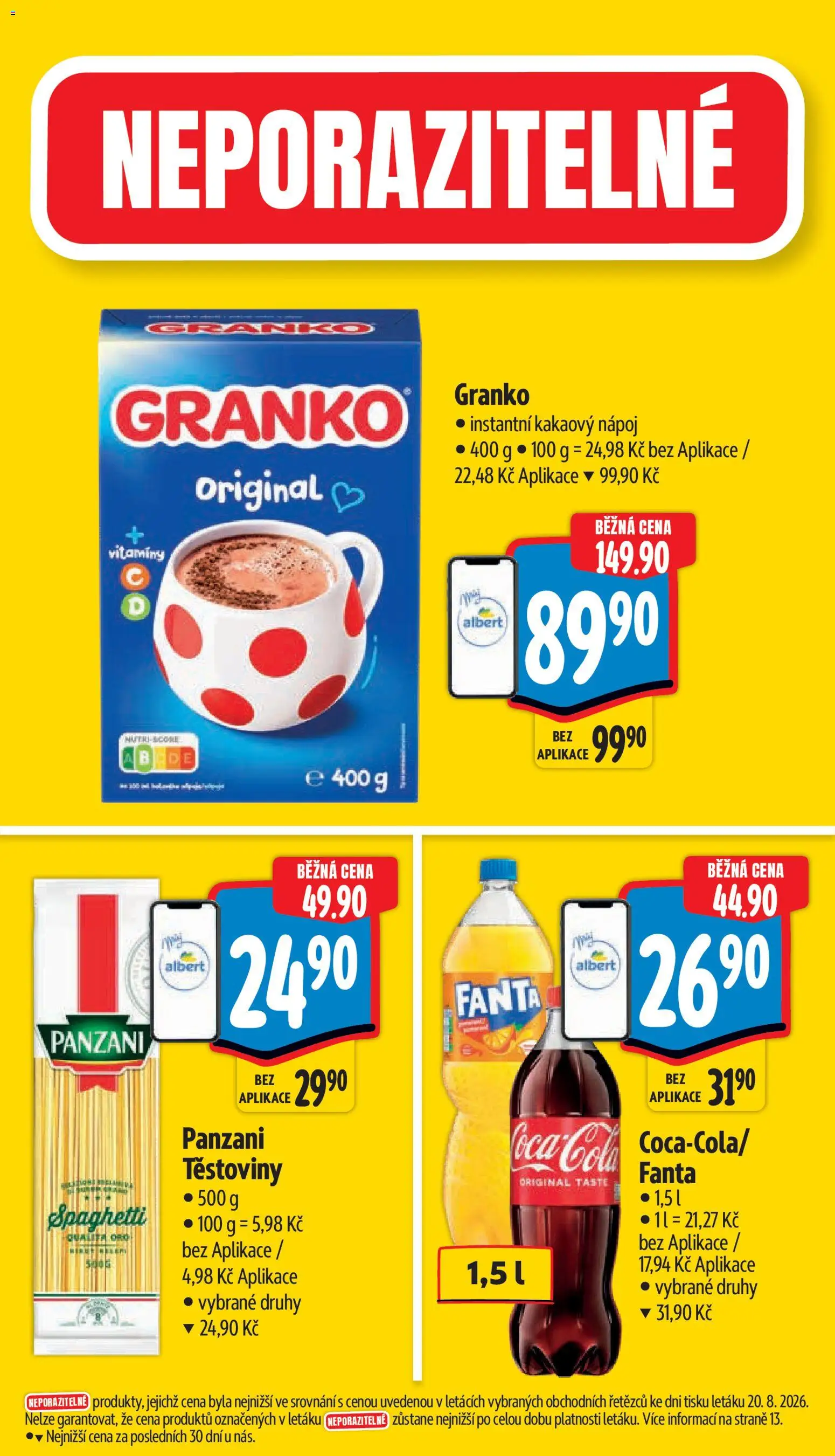 Albert leták - Supermarket - Vinohradská od 26.08.2026 | Strana: 5