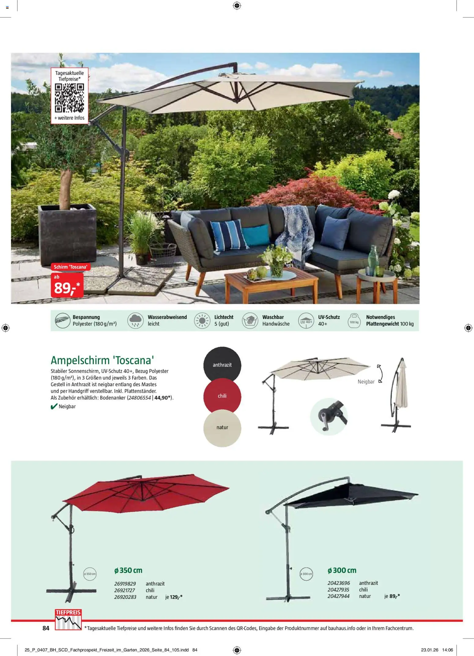 Bauhaus Freizeit im Garten – gültig ab 02.03.2026 | Seite: 84 | Produkte: Chili