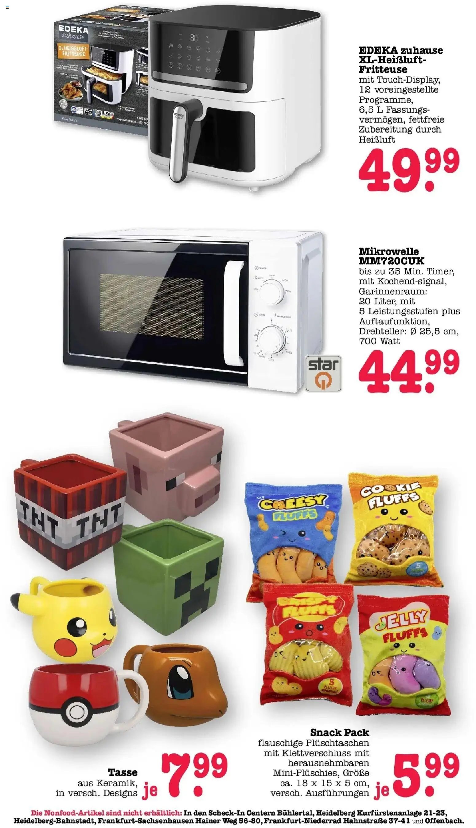 Edeka Prospekt Bühlertal (ab 10.08.2026) » Angebote Online | Seite: 69 | Produkte: Mikrowelle, Fritteuse, Chips