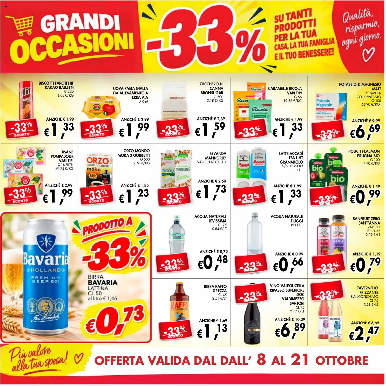 Volantino Coal del 08/10/2026 | Pagina: 4 | Prodotti: Caramelle, Latte, Acqua naturale, Terra