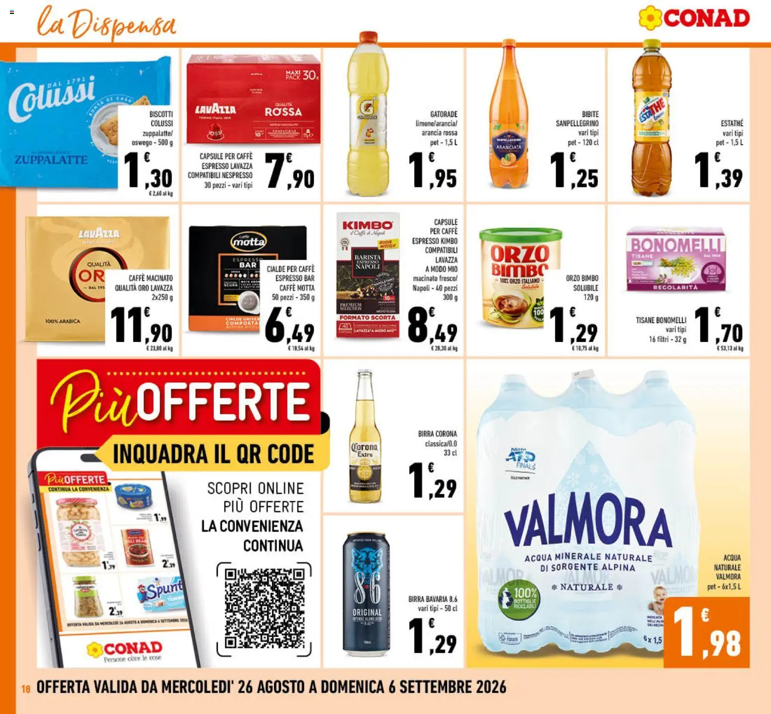 Volantino Conad del 26/08/2026 | Pagina: 18