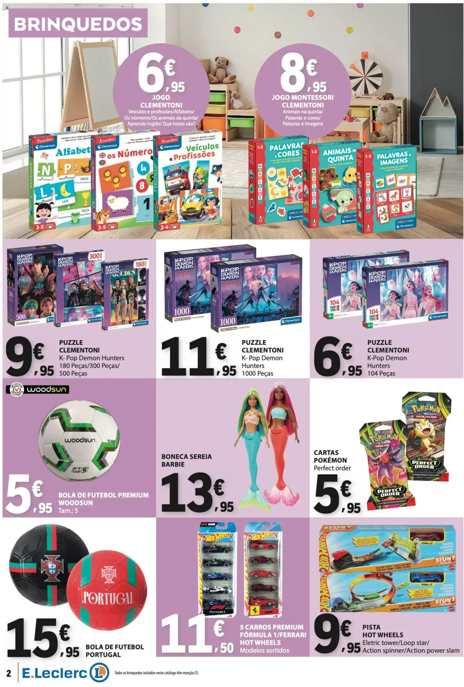 E.Leclerc - Folheto Não Alimentar │ válido de 13/08/2026 | Página: 2 | Produtos: Pato, Brinquedos