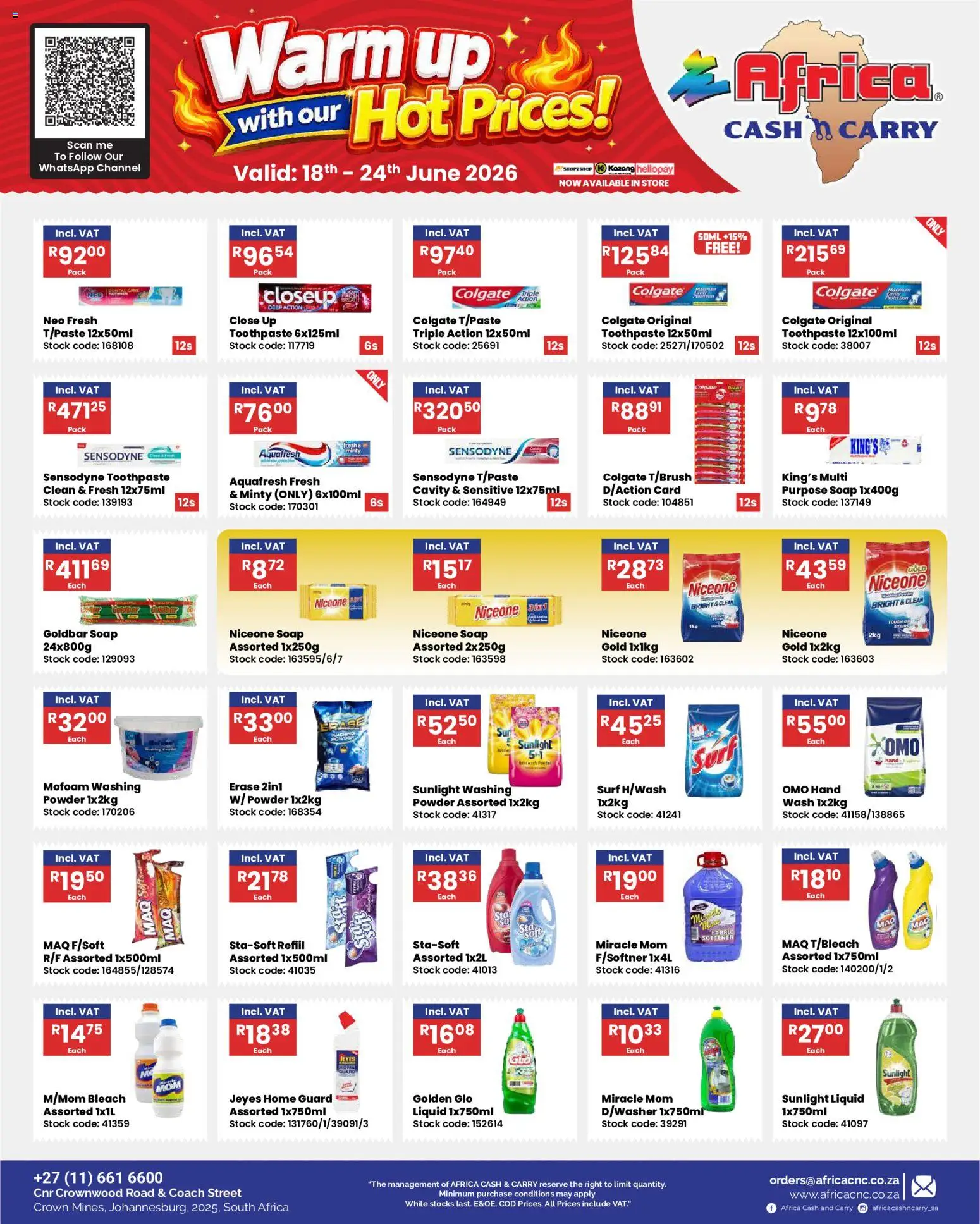 New Africa Cash & Carry catalogue – valid from 18.06.2026 | Page: 19