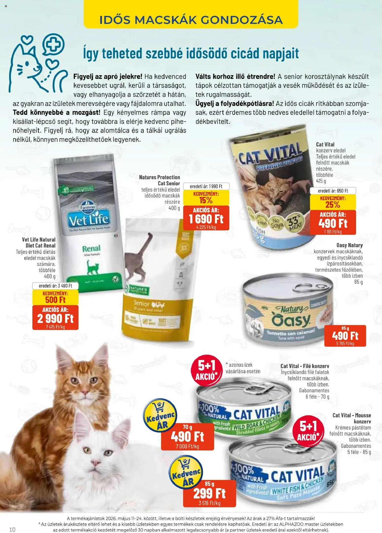 AlphaZoo akciós ujság - amely érvényes a következő dátumtól: 11.05.2026 | Oldal: 10