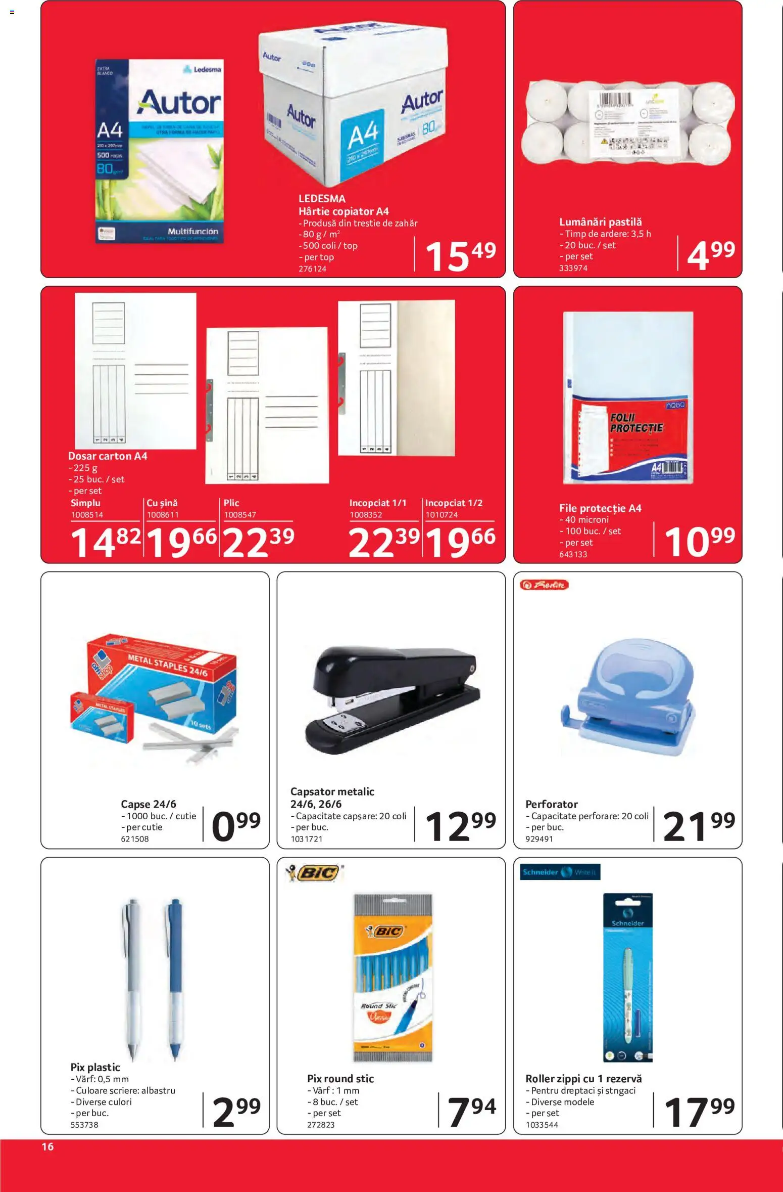 Noul catalog Selgros – valabil de la 12.06.2026 | Pagină: 16 | Produse: Top, Cutie, Zahăr