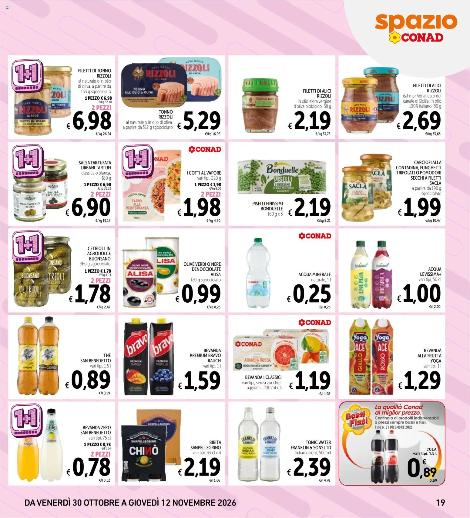 Volantino Spazio Conad del 30/10/2026 | Pagina: 19