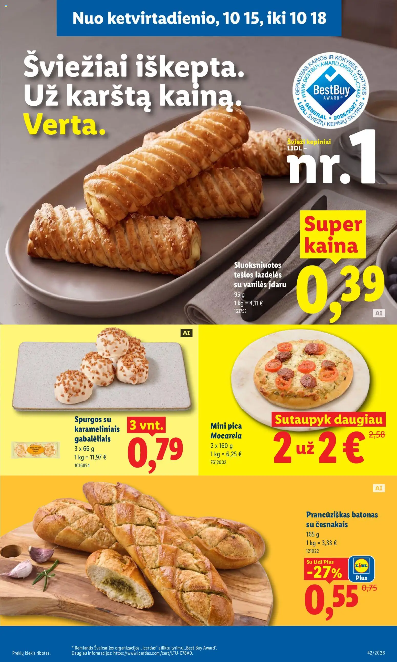 LIDL akcijos nuo 2026.10.12 | Puslapis: 39