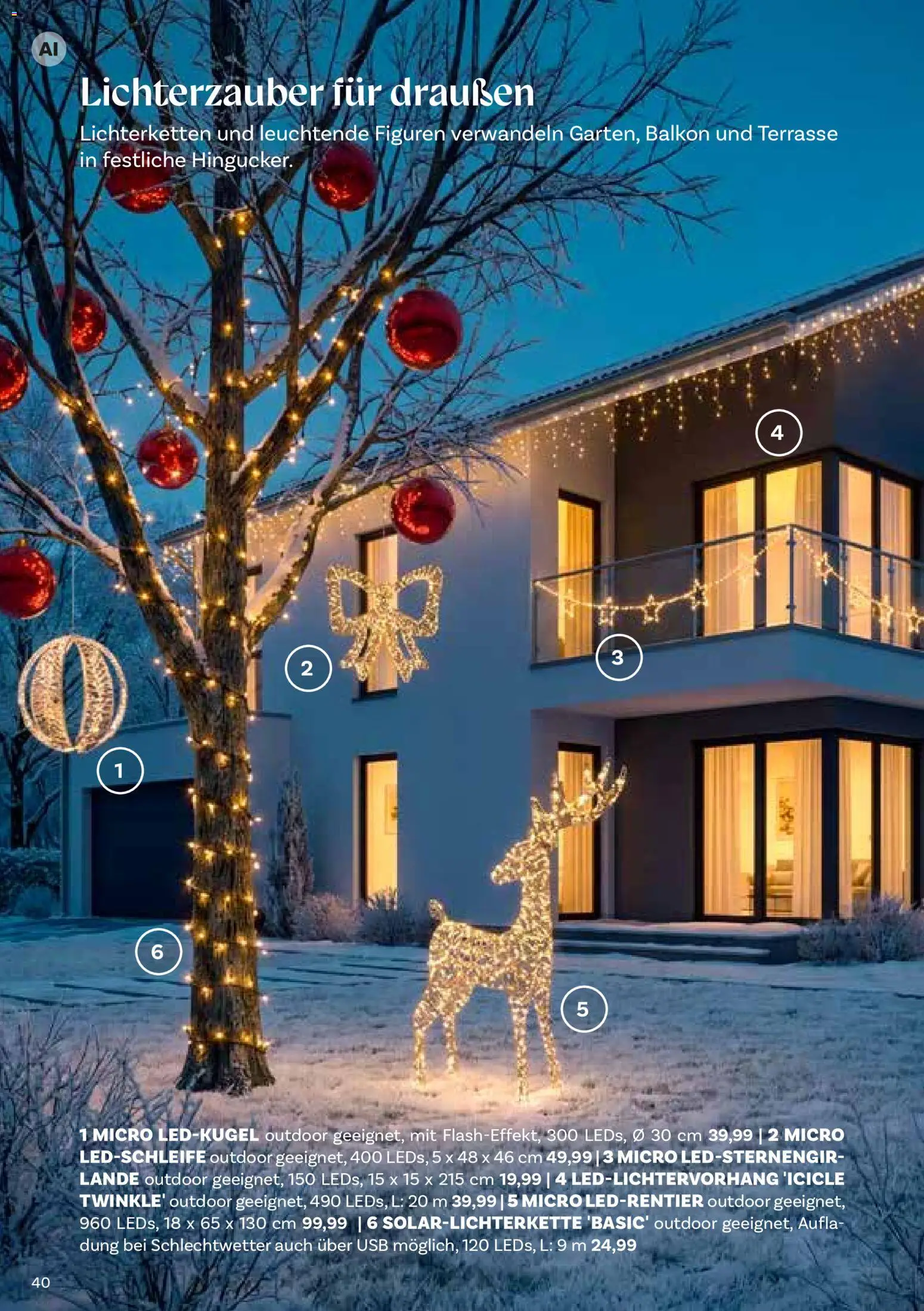 bellaflora Christmas gültig ab 06.10.2026 | Seite: 40 | Produkte: USB