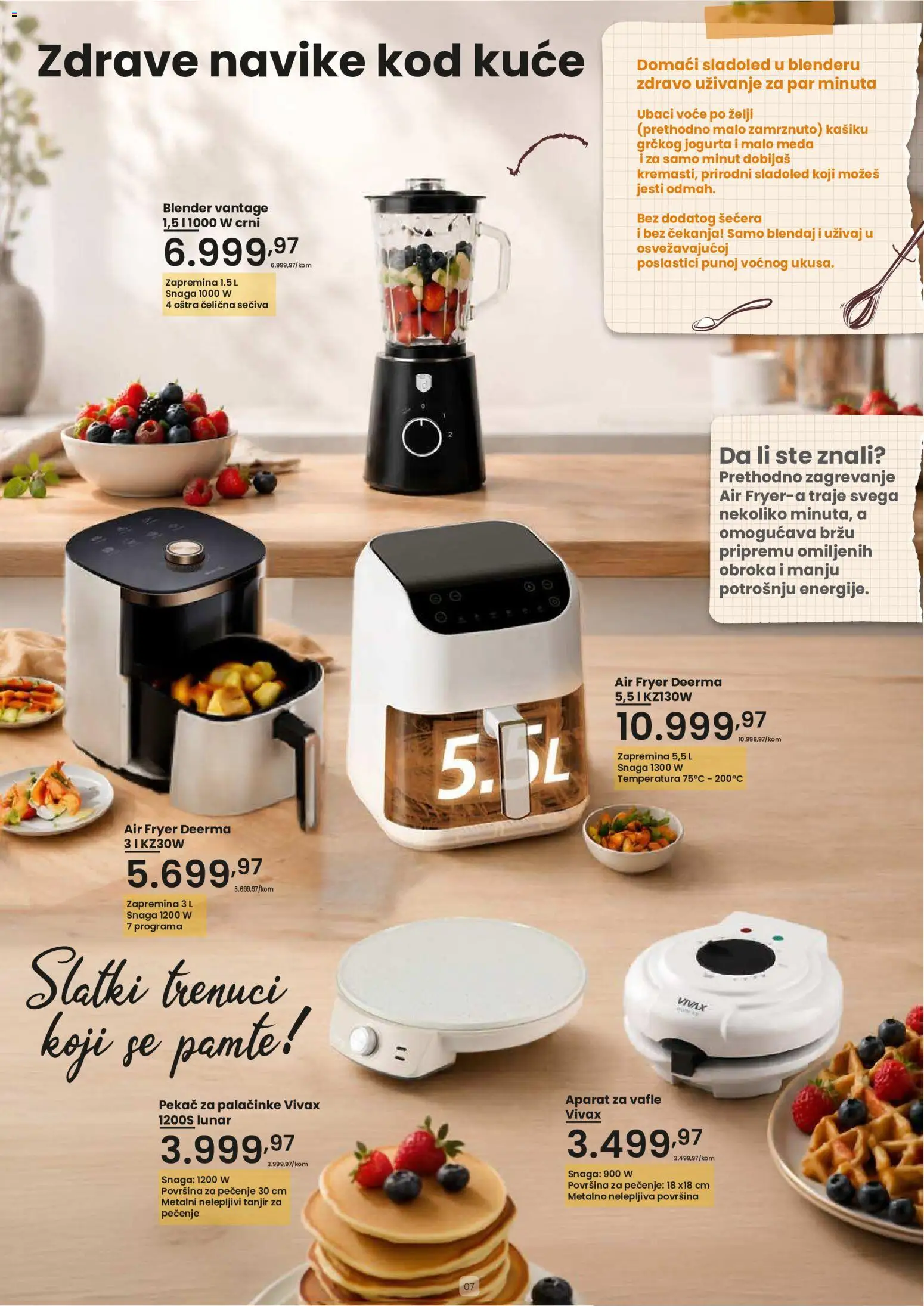 PerSu katalog - važi od 30.07.2026 | Strana: 7 | Proizvode: Sladoled, Blender, Palačinke, Pekač