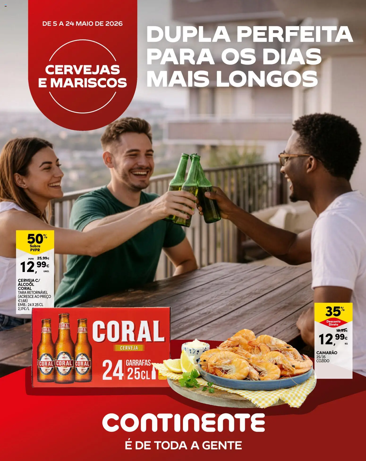 Continente Madeira │ válido de 05.05.2026 | Página: 11 | Produtos: Camarão, Cerveja
