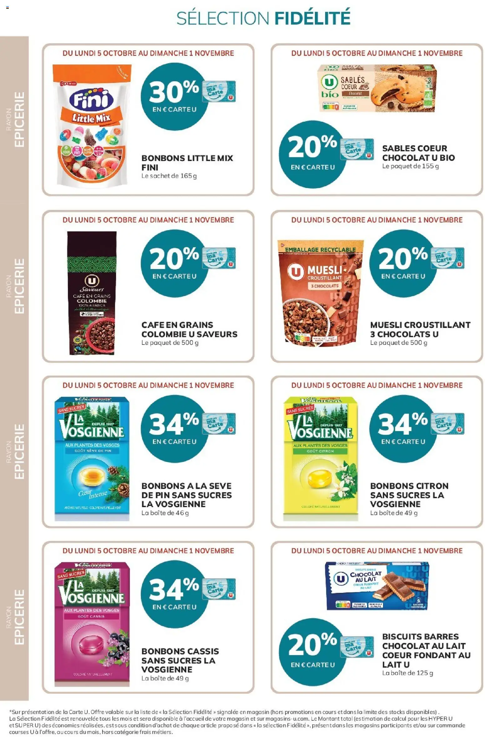 {H1} | Page: 22 | Produits: Muesli, Citron, Plantes, Chocolat