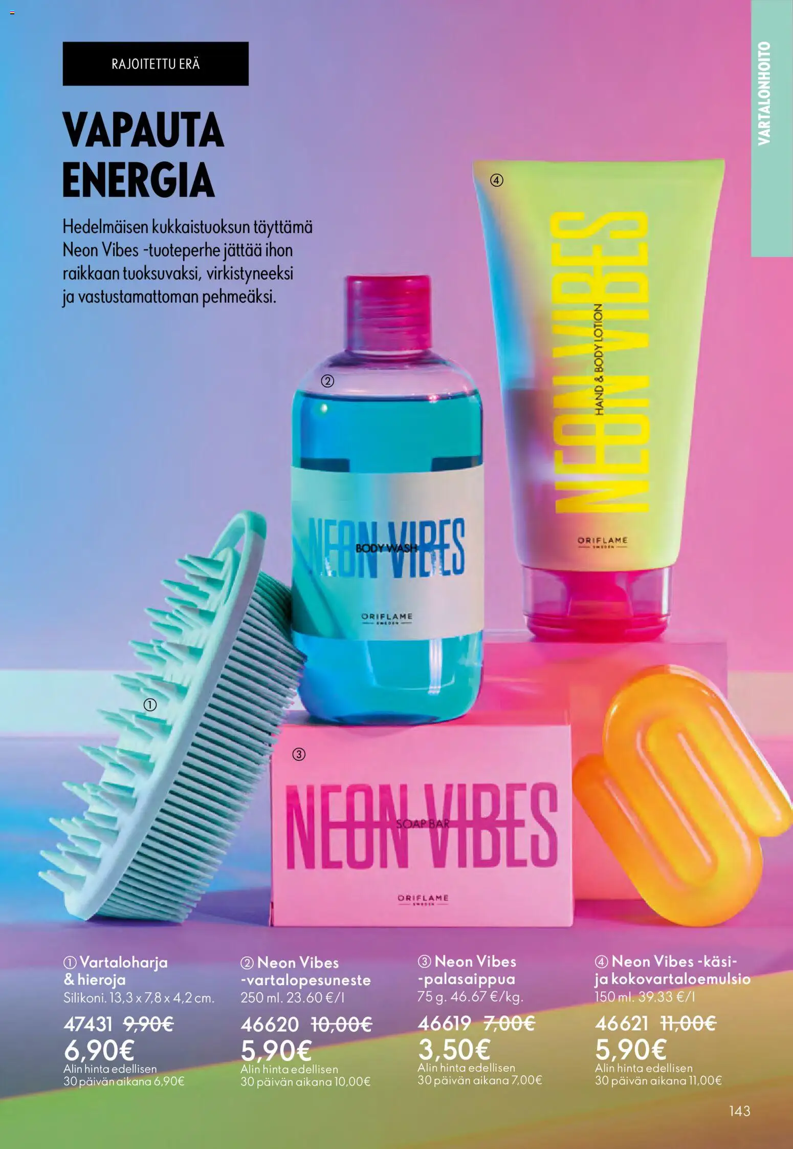 Oriflame - Esite 07 – voimassa 13.05.2026 alkaen | Sivu: 143