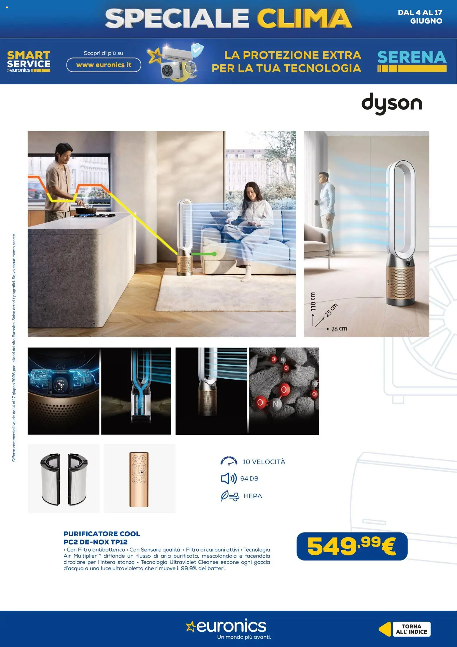 Volantino Euronics del 04.06.2026 | Pagina: 20 | Prodotti: Dyson