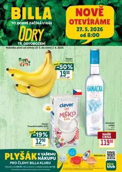 Náhled letáku Billa leták - Odry od 27.05.2026