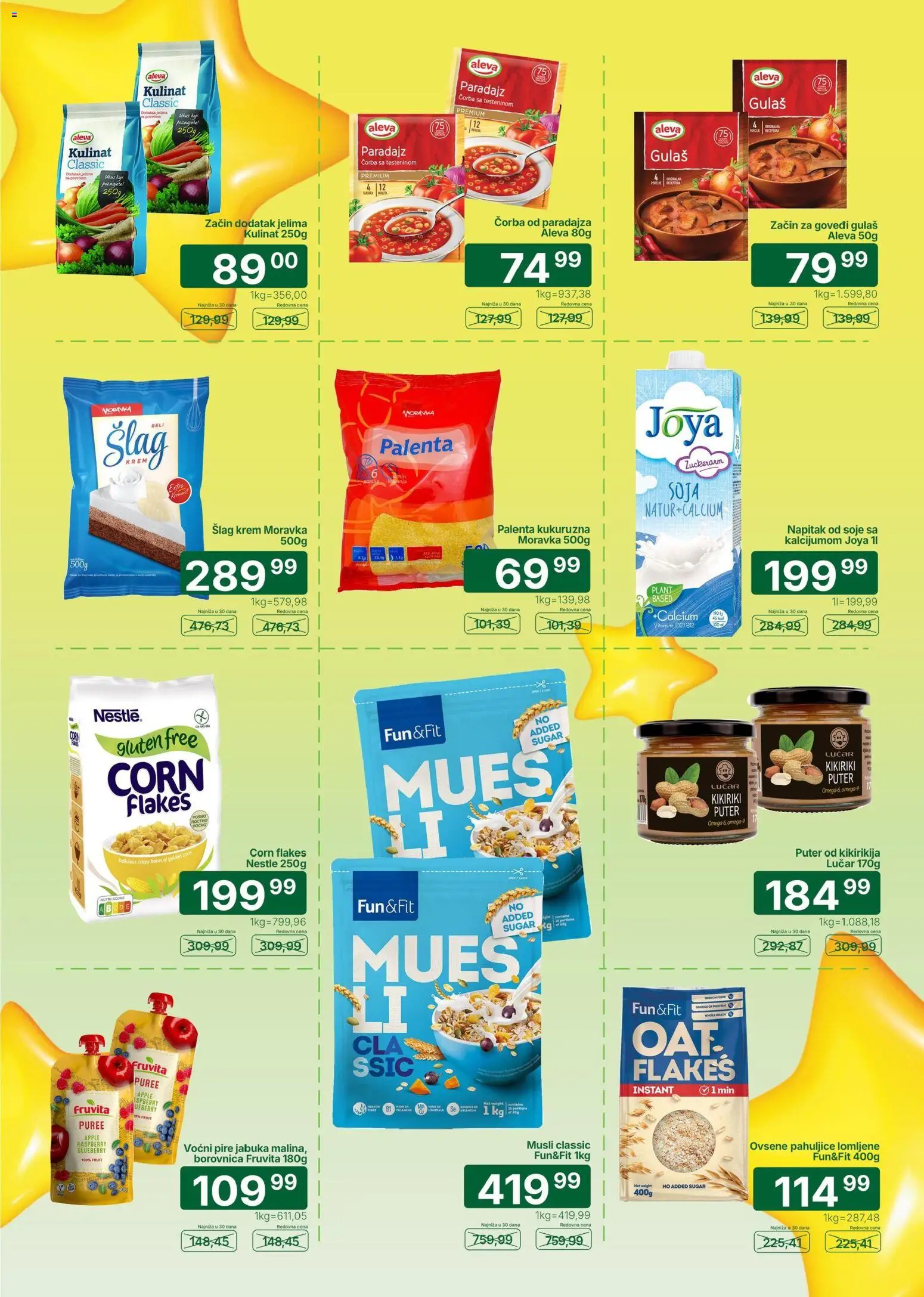 Univerexport katalog - važi od 17.08.2026 | Strana: 6 | Proizvode: Protein, Šlag, Kikiriki, Šlag krem