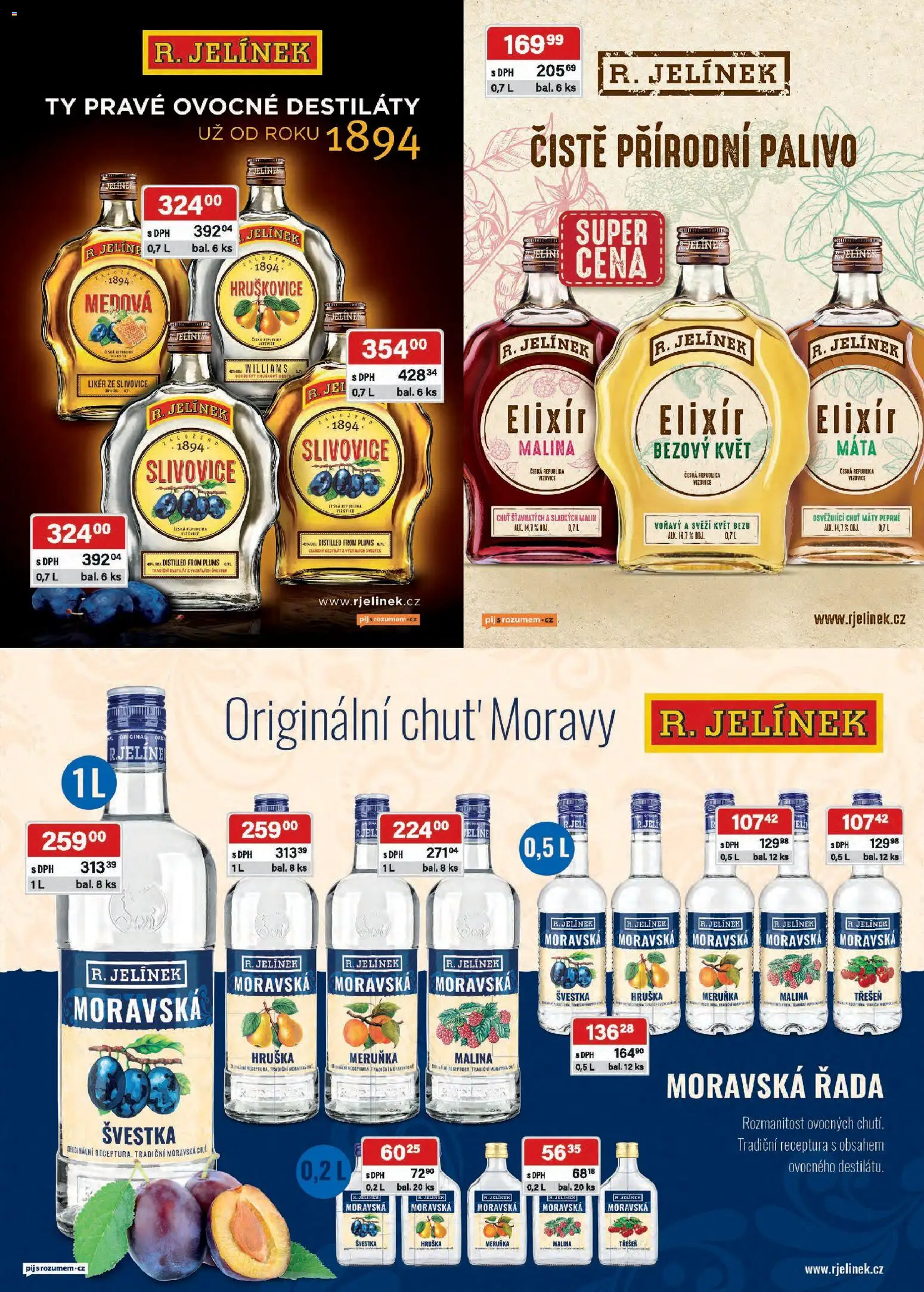 Astur & Qanto leták - Velkoobchod 06/2026 od 01.06.2026 | Strana: 24 | Produkty: Hruškovice, Likér, Slivovice, Jelínek