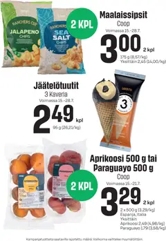 Sale-mainoslehti voimassa 15/07/2026 alkaen