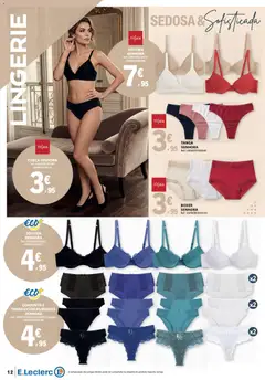 Pré-visualização E.Leclerc Folheto Moda Primavera Verão válido de 12.05.2026 | Página: 12 | Produtos: Lingerie