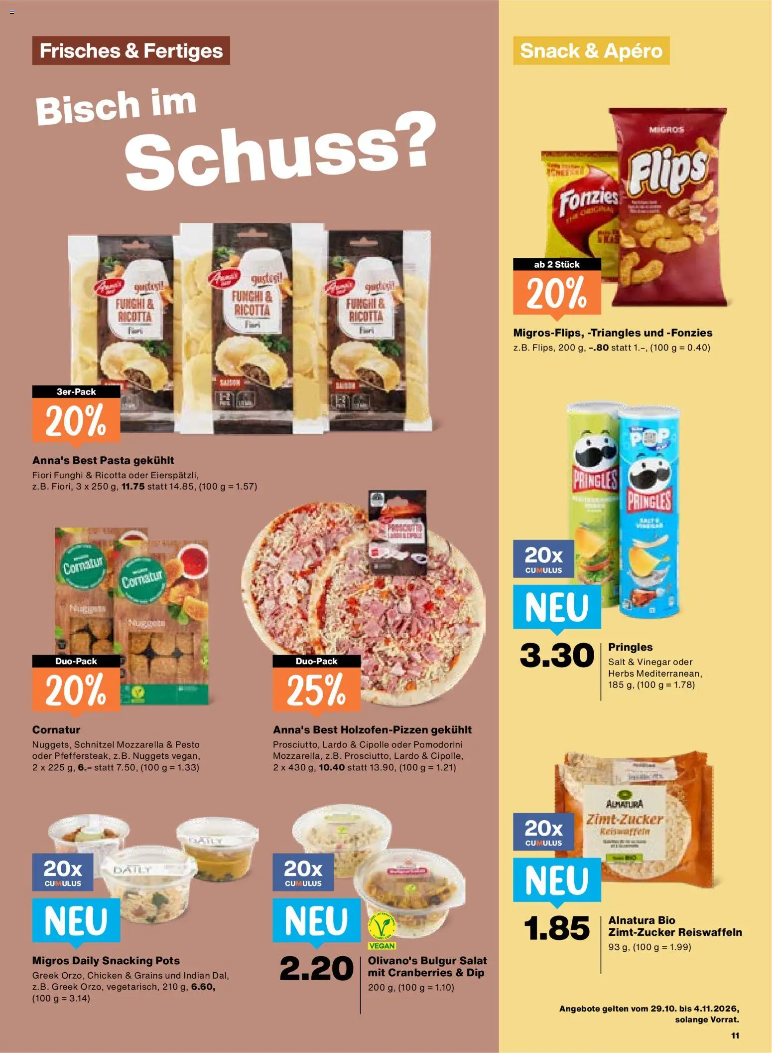 Migros aktionen – gültig ab 29.10.2026 | Seite: 11