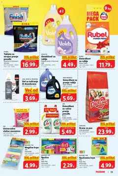 Gel za tuširanje ili dezodorans, Gel za tuširanje ili dezodorans - Pregled kataloga iz trgovine Plodine, vrijedi od 01.07.2026 | Stranica: 13 | Proizvodi: Spužva, Vlažne maramice, Krpa, Meri Merino