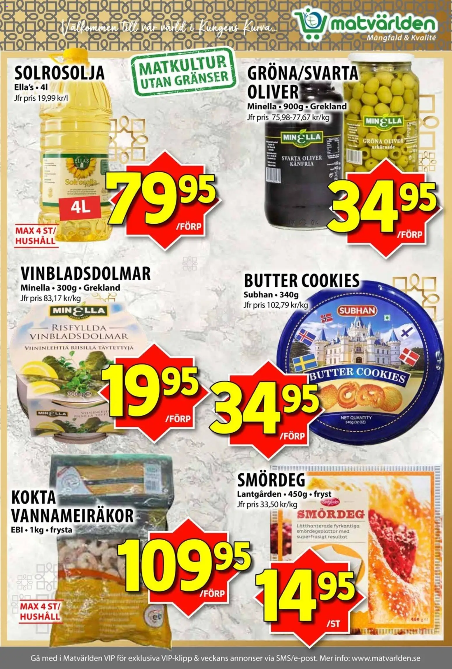 Matvärlden reklamblad aktuell från 18.05.2026 | Sida: 3 | Produkter: Oliver