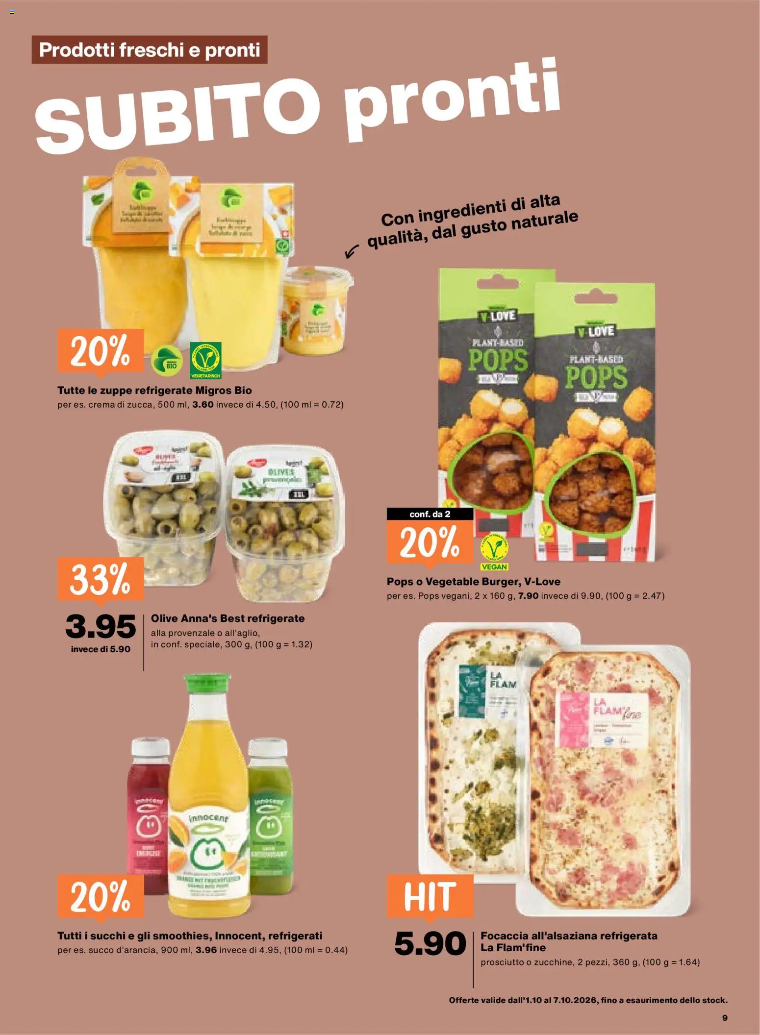Migros aktionen IT – gültig ab 01.10.2026 | Seite: 9