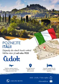 Náhled letáku Čedok katalog Itálie od 08.05.2026
