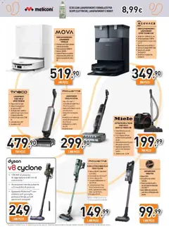 Anteprima del volantino Unieuro volantino valido a partire dal 18/06/2026 | Pagina: 18 | Prodotti: Cavo, Aspirapolvere, Miele, Dyson