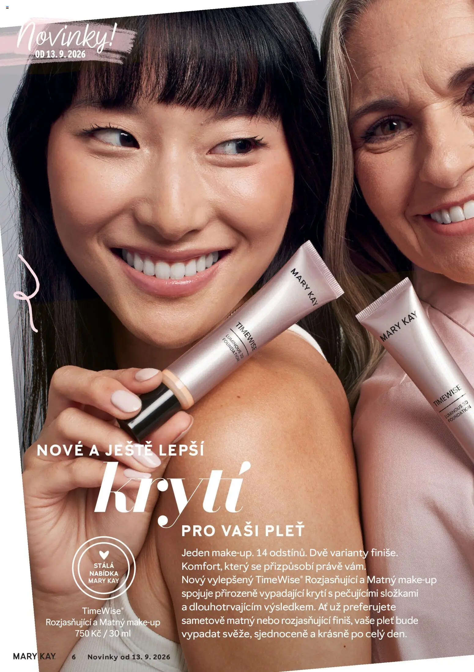Mary Kay kniha o kráse od 30.09.2026 | Strana: 6 | Produkty: Makeup