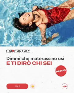 Anteprima del volantino Max Factory volantino valido a partire dal 09.06.2026