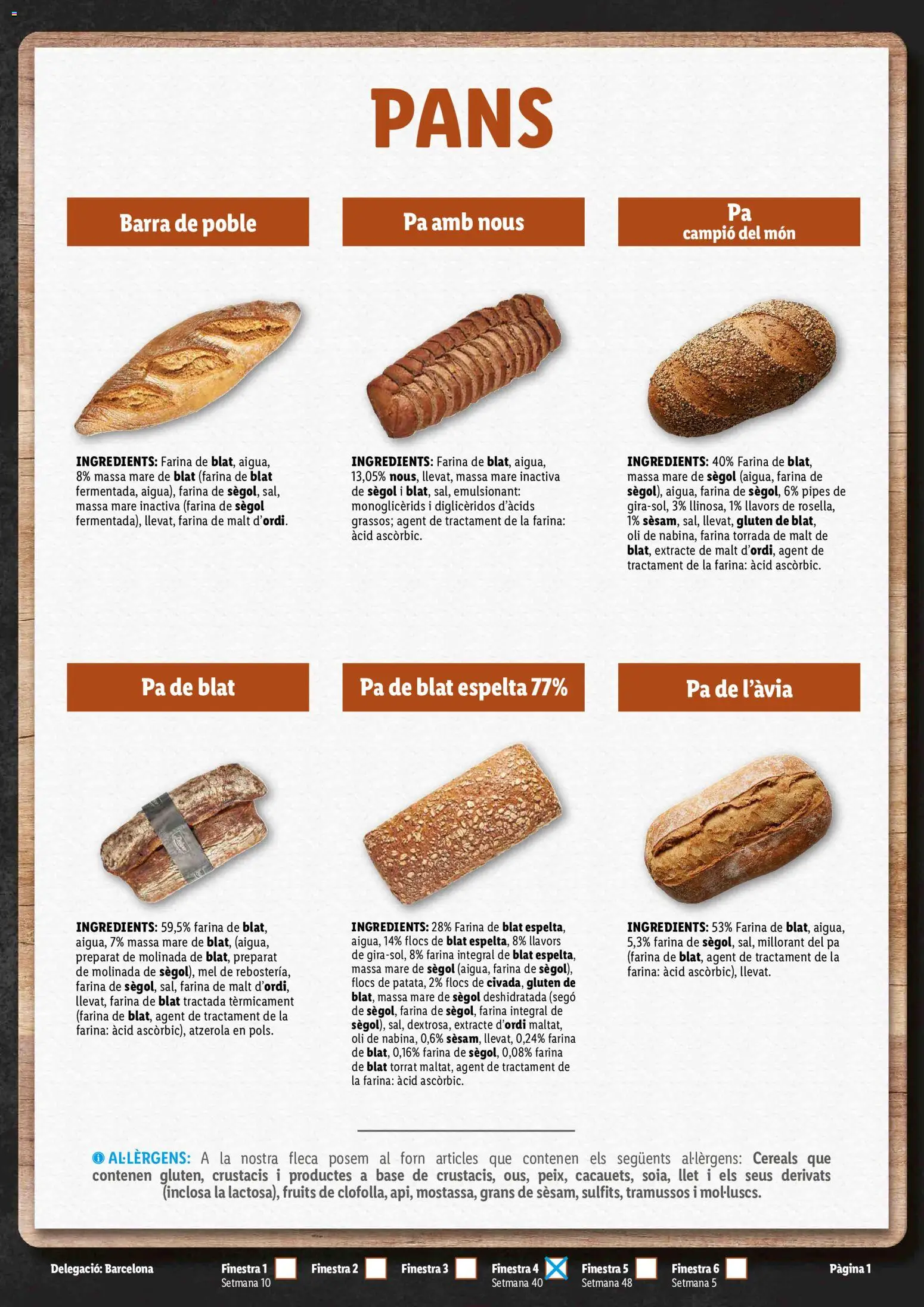 Lidl folleto Pans │ válido desde el 20/10/2026 | Página: 1