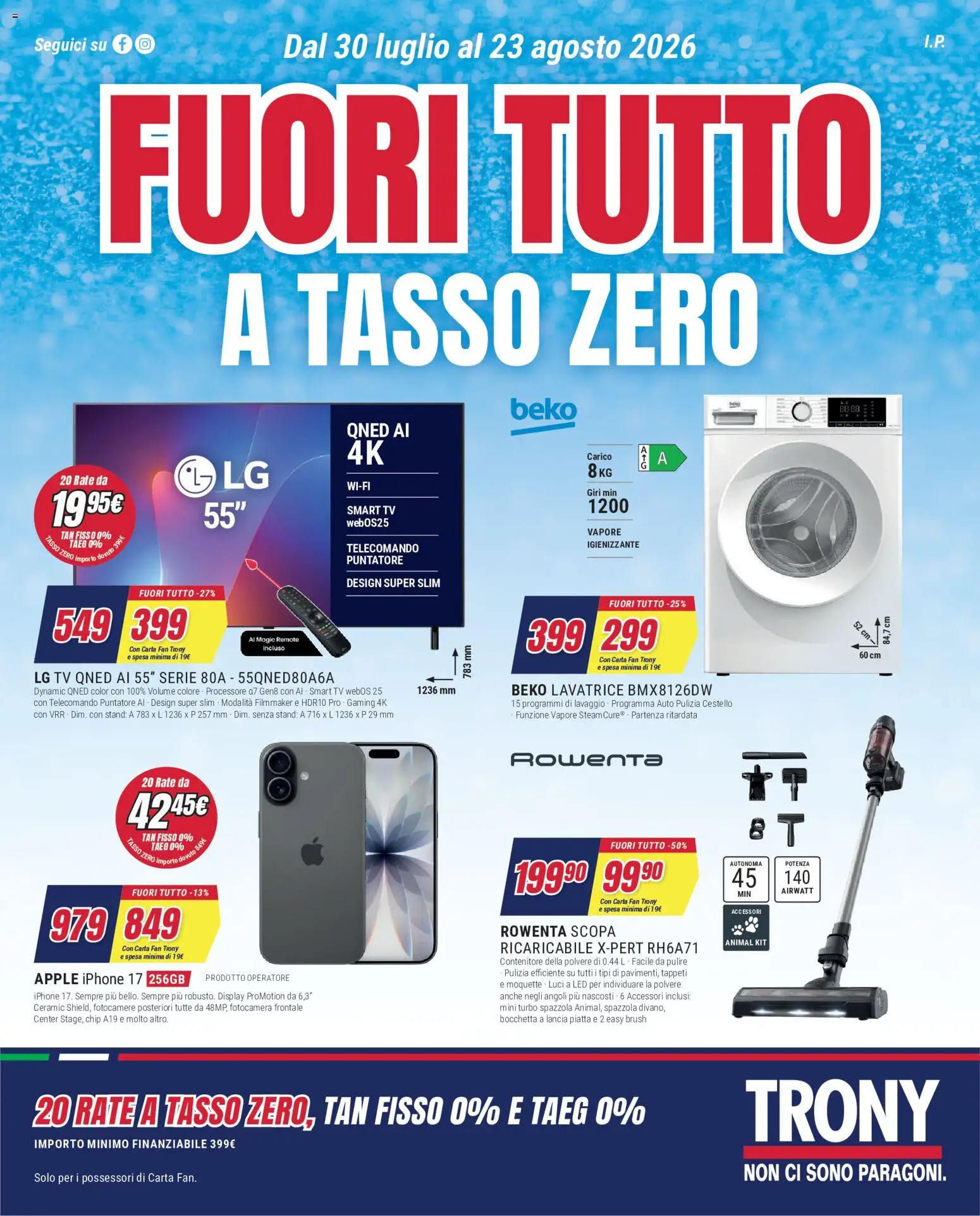Volantino Trony del 30/07/2026 | Pagina: 1