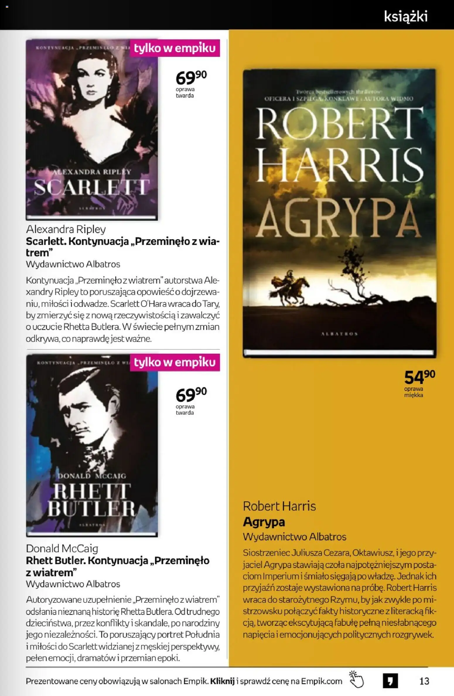 Empik Black Weeks od 28.10.2026 | Strona: 13 | Produkty: Książki