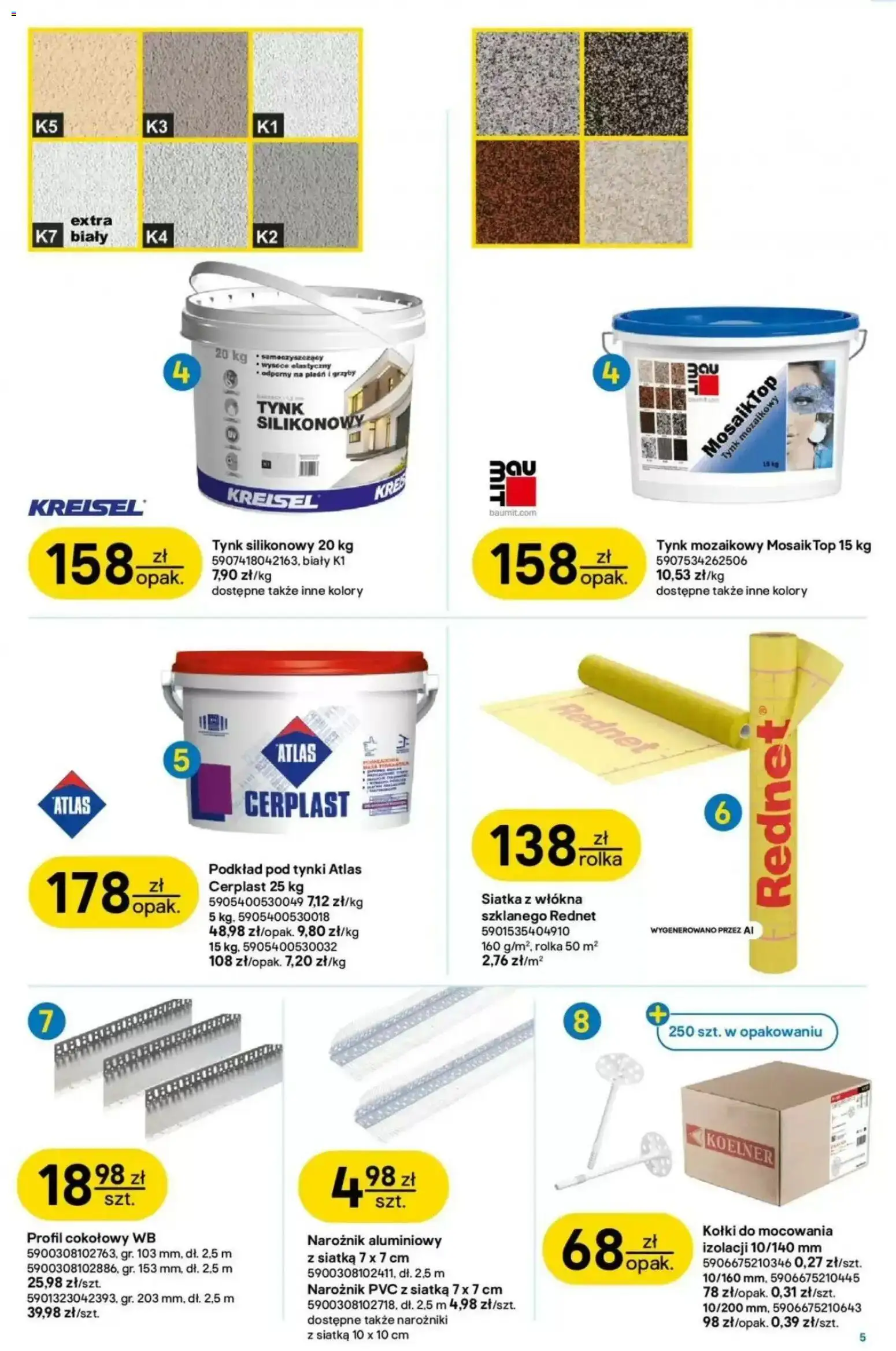 Castorama gazetka od 12.08.2026 | Strona: 5 | Produkty: Top, Grzyby, Narożnik, Siatka