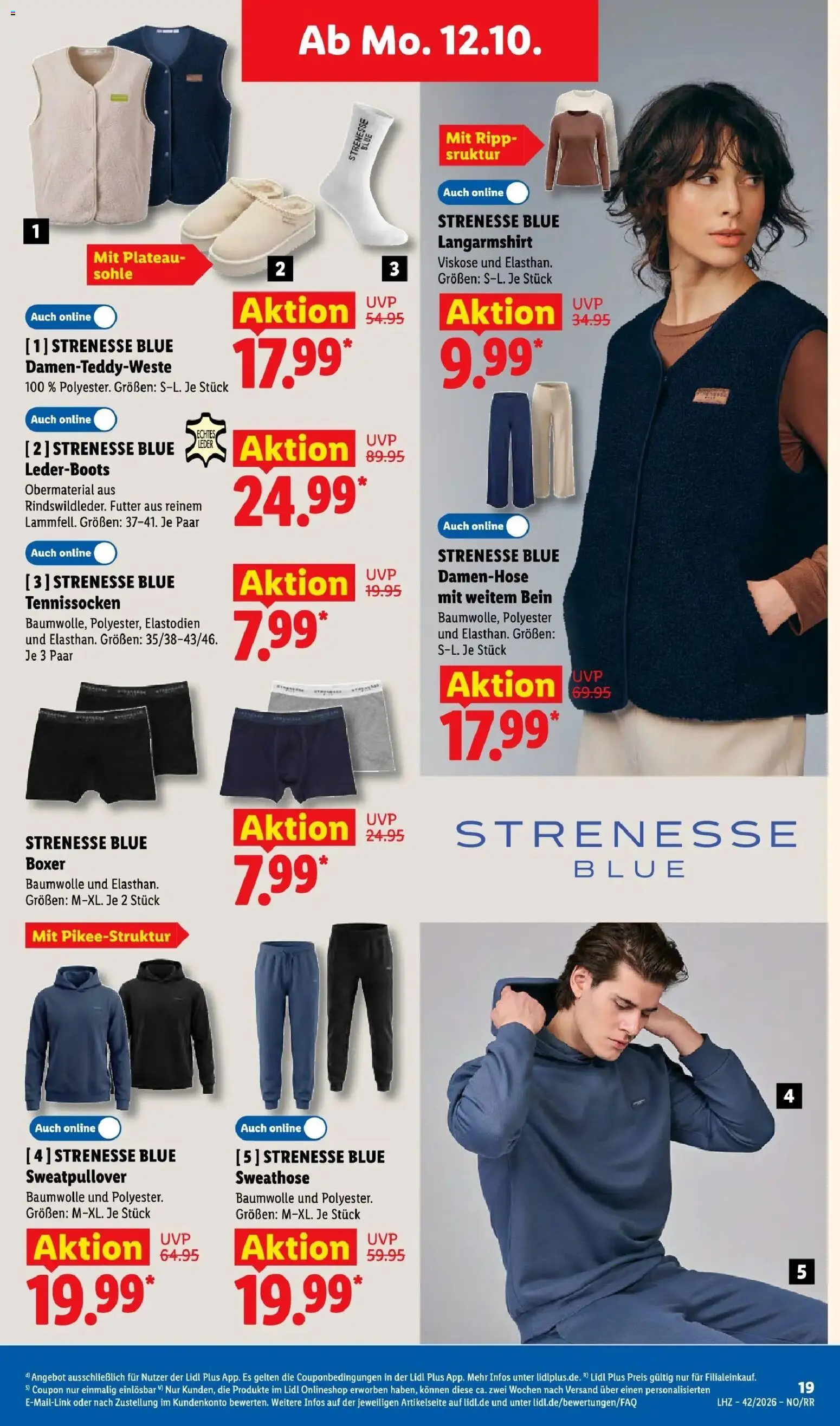 Lidl Prospekt Gladbeck-mitte (ab 12.10.2026) zum Blättern » Angebote | Seite: 35 | Produkte: Shirt, Sweathose, Langarmshirt, Boxer