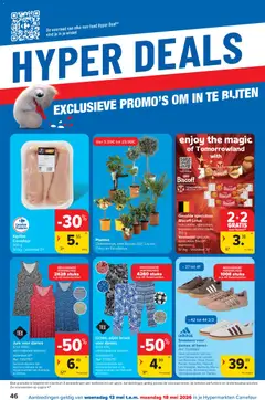 Carrefour folder week 20 - Voorbeeld van een folder van Carrefour, geldig van 13.05.2026 | Pagina: 46 | Producten: Sneakers, Jurk, Broek