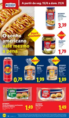 Pré-visualização DUFF Cerveja, Emb. 500 ml válido de 15.06.2026 | Página: 14