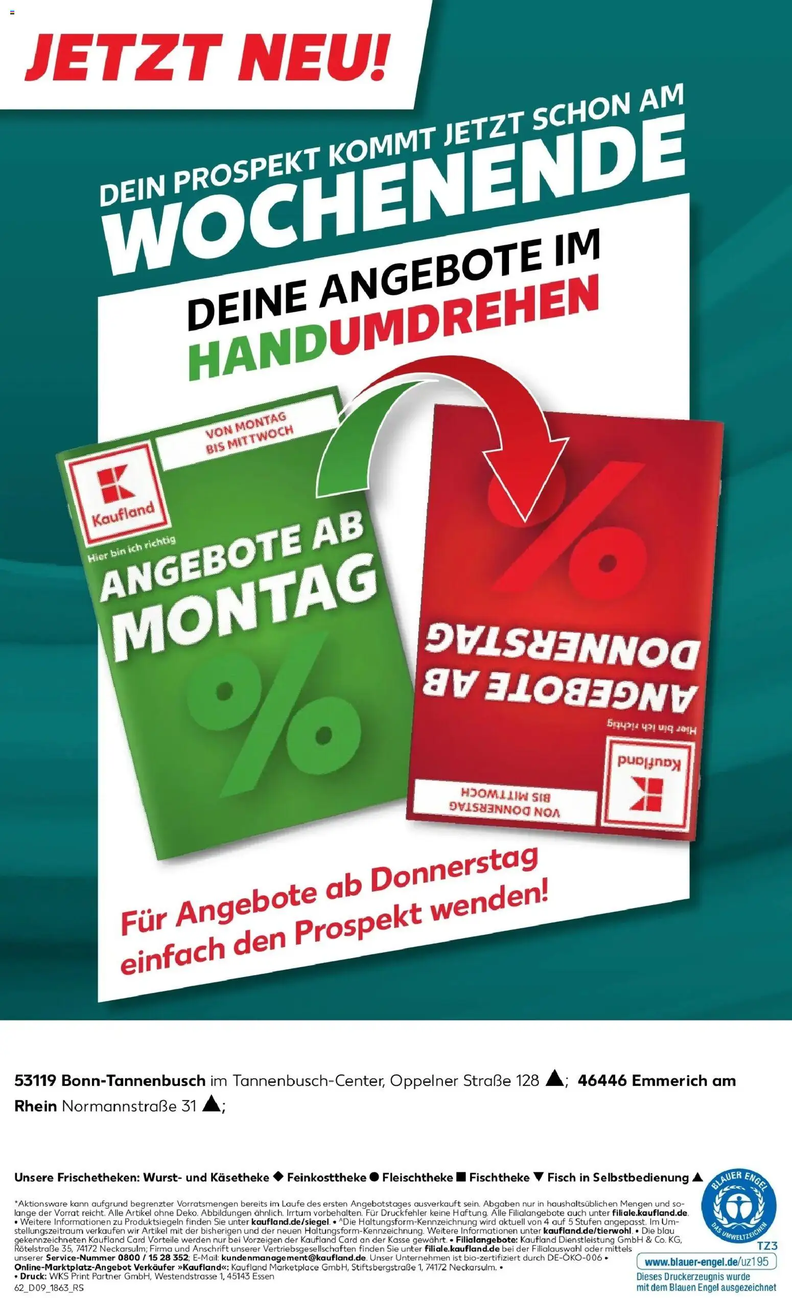 Kaufland prospekt Emmerich Am Rhein	 – gültig ab 26.02.2026 | Seite: 62 | Produkte: Fisch, Wurst