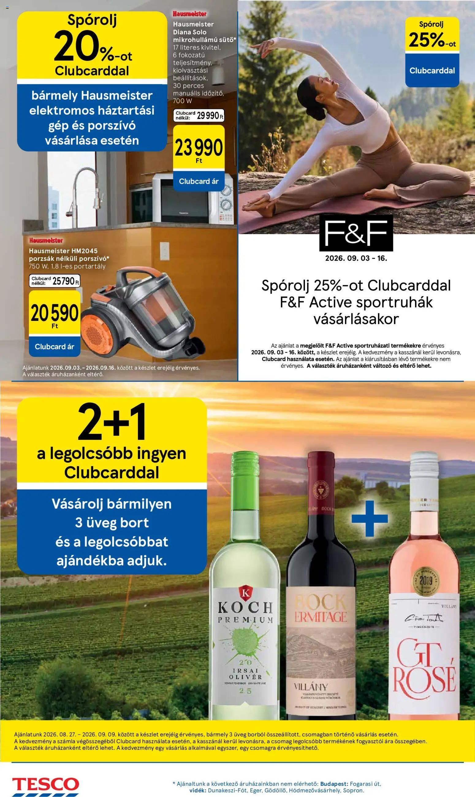 Tesco akciós ujság - amely érvényes a következő dátumtól: 2026.09.03. | Oldal: 16