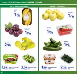 Anteprima del volantino SIGMA volantino valido a partire dal 24/09/2026 | Pagina: 6 | Prodotti: Banane, Pere, Spinaci, Farro