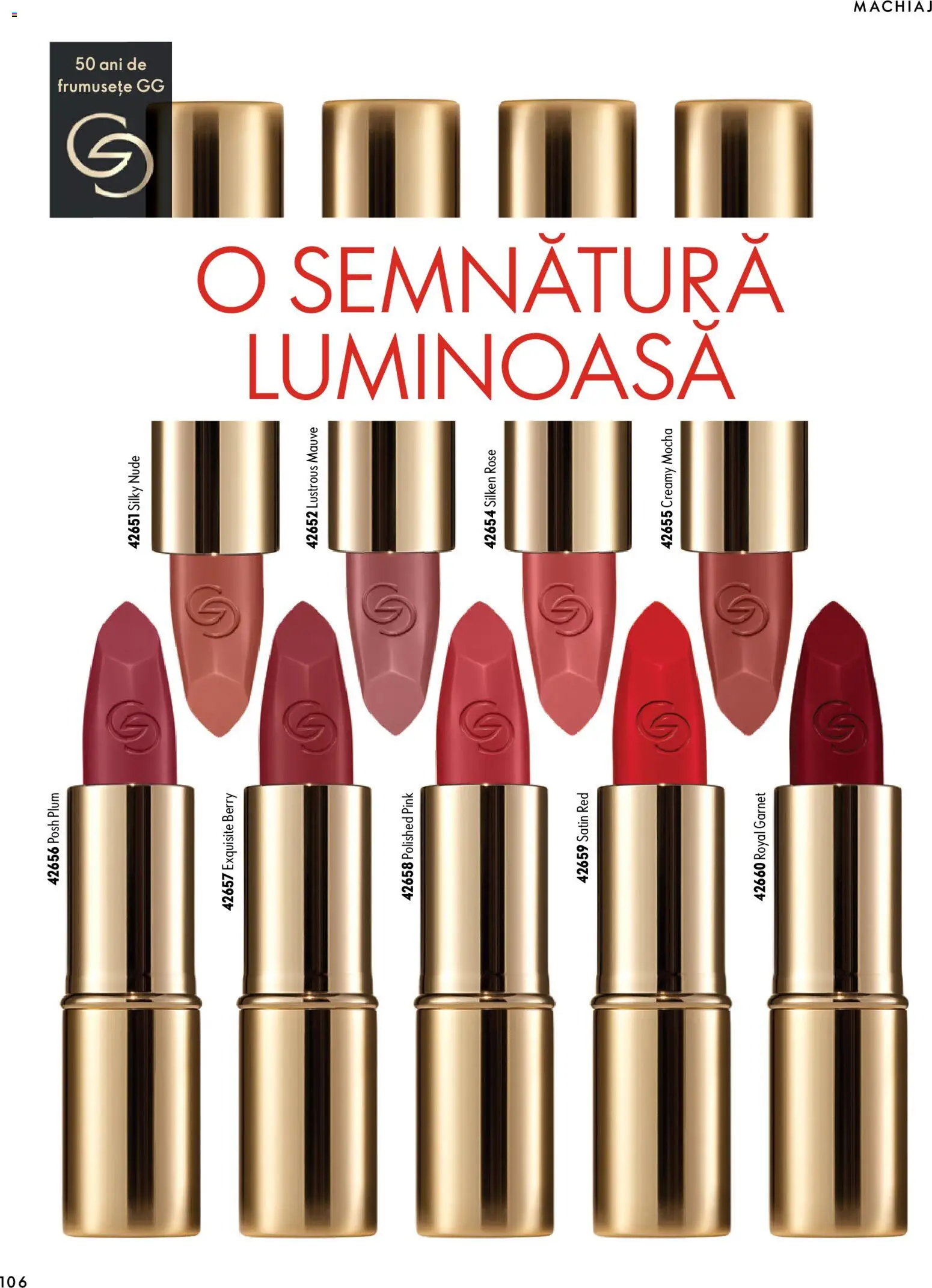 Noul catalog Oriflame – valabil de la 30.09.2026 | Pagină: 106