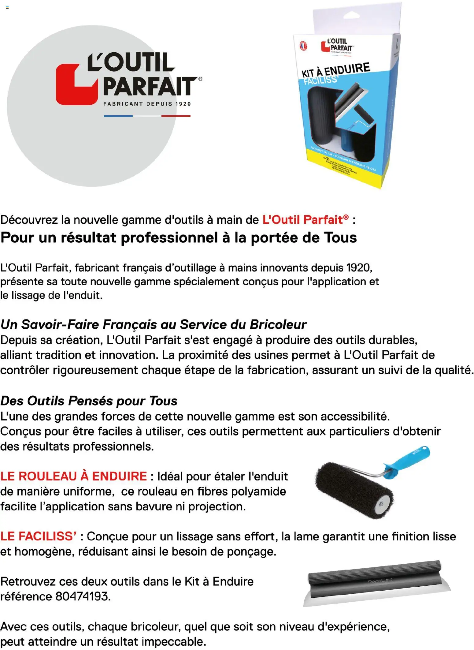 {H1} | Page: 2 | Produits: Outils, Rouleau