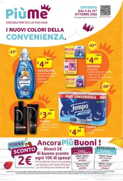Anteprima del volantino PiùMe volantino valido a partire dal 05/10/2026