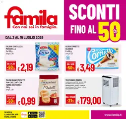 Anteprima del volantino Famila volantino valido a partire dal 02/07/2026