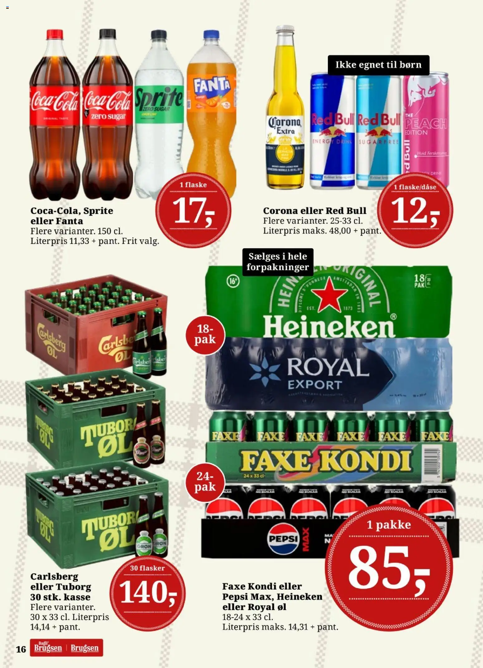 Dagli'Brugsen tilbudsavis – gyldig fra 09/10/2026 | Side: 17 | Produkter: Øl, Coca Cola, Faxe Kondi, Cola